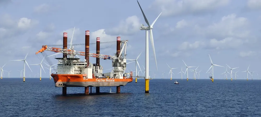 Windpark Northwind in Belgische Noordzee (Foto Cédric Peeters)
