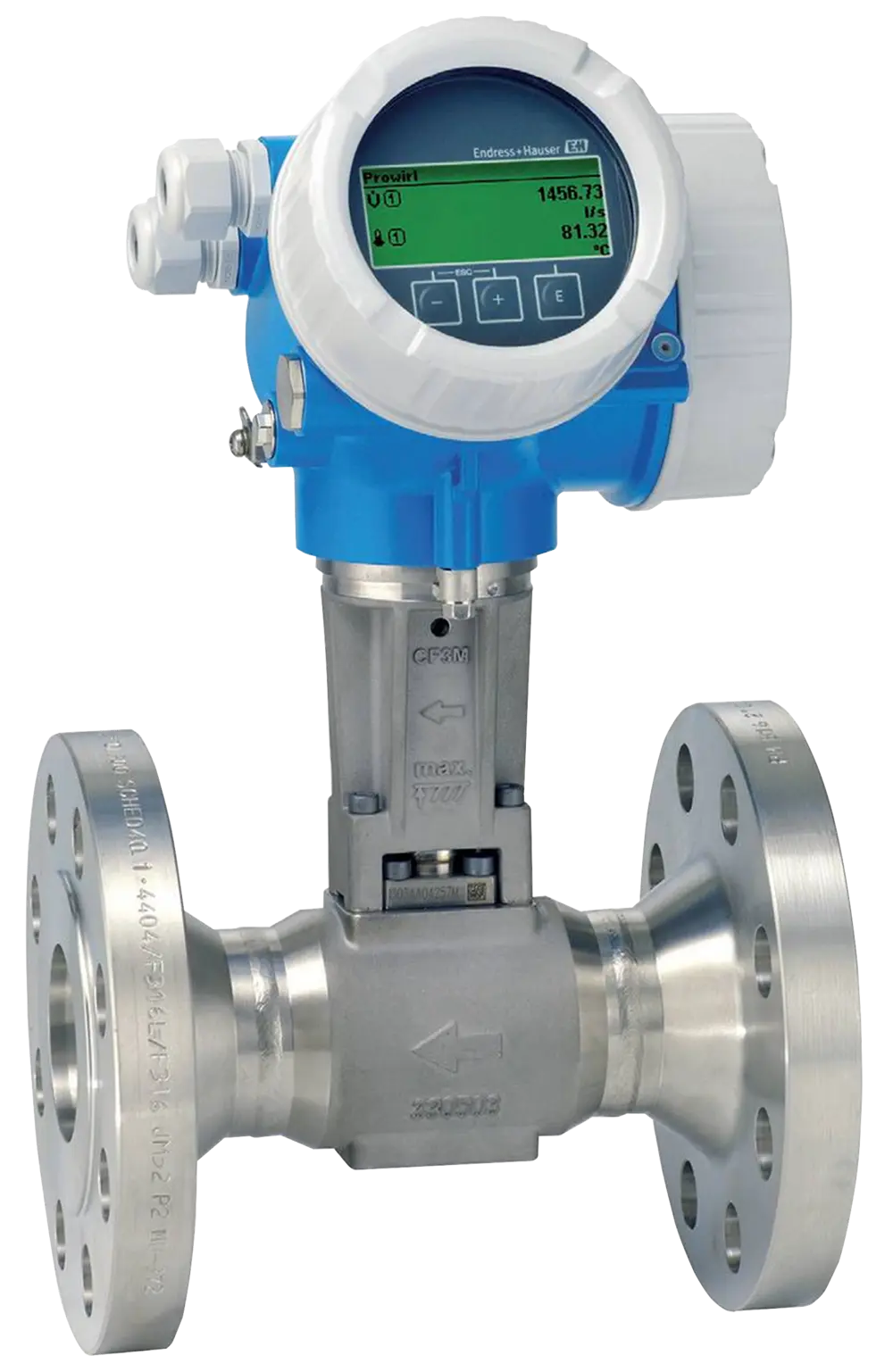 Debietmeters volgens het vortexprincipe kunnen met name goed overweg met de hoge drukken en temperaturen die kenmerkend zijn voor stoom(processen)