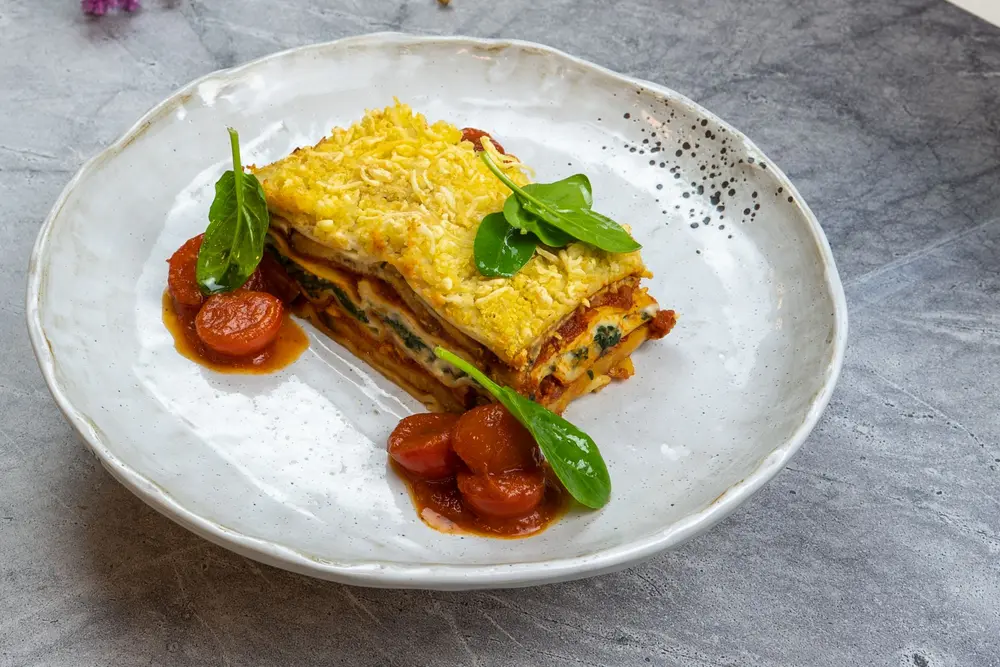 Lasagne van kikkererwt