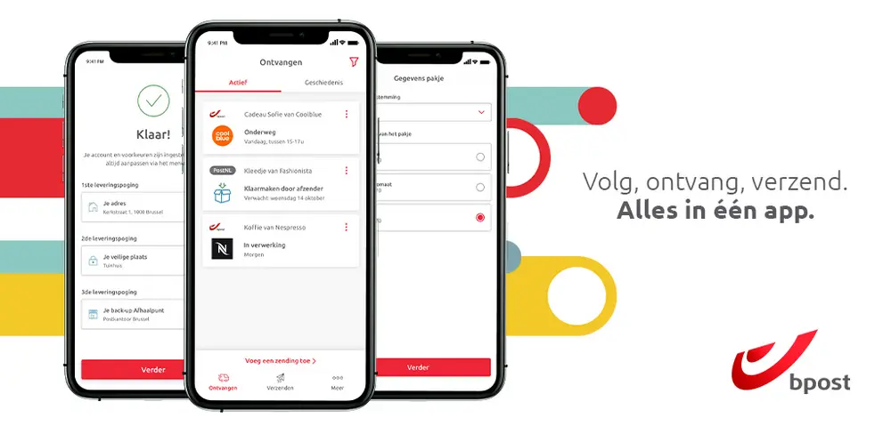 My bpost app pakjespunt postpunt afhaalpunt bpost