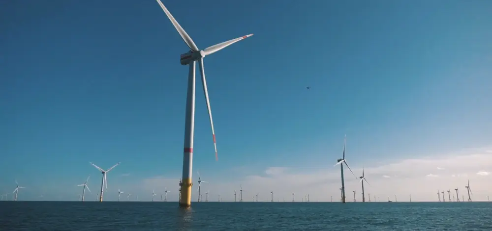 Windpark in Noordzee