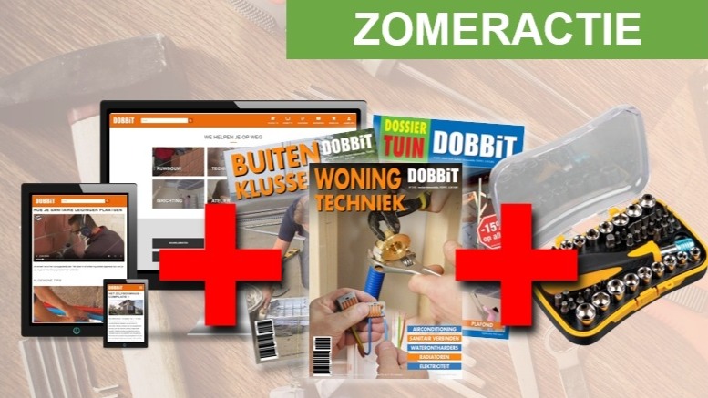 DOBBIT ZOMERACTIE PRINT + ONLINE (6 mnd)