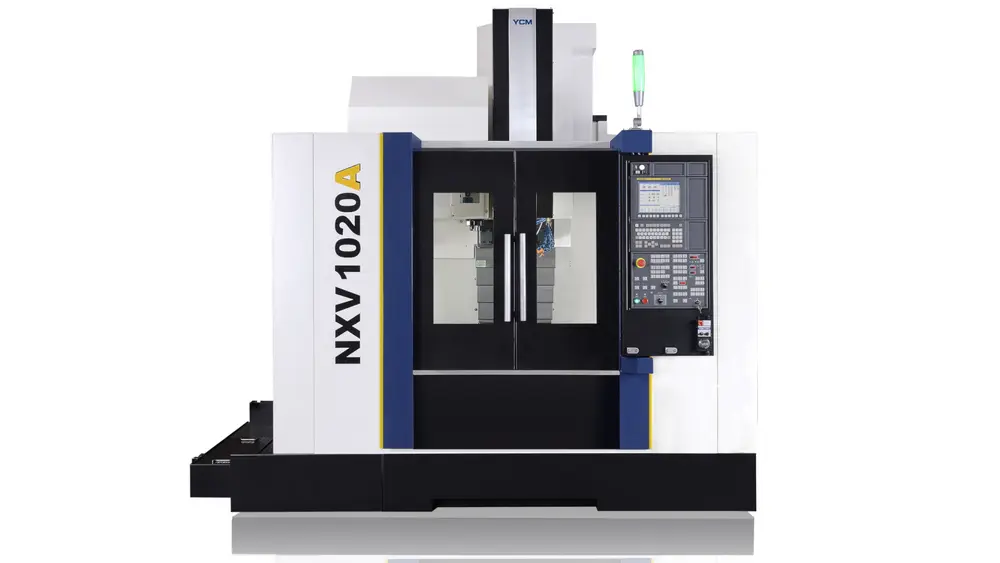 De NXV 1020 is een complete 3-asser met Heidenhain, Siemens of FANUC-sturing, standaard geleverd met een 12.000 rpm spil en lineaire geleiding met dubbel contact.