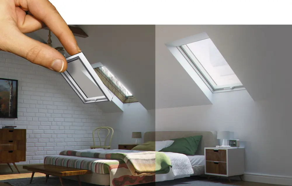Wanneer oude dakvensters vervangen worden door nieuwe FAKRO pvc dakvensters, leidt dat tot een aanzienlijk aantal voordelen