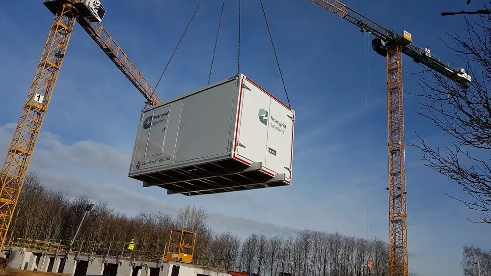 mobiele stadsbatterij