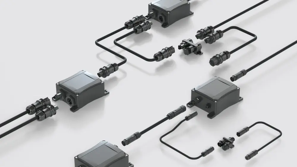 Het sleutelelement in zowat alle installatiesystemen van Wieland is insteekbaarheid. Alle componenten zorgen door middel van connectoren voor snelle, makkelijke en foutloze aansluitingen.