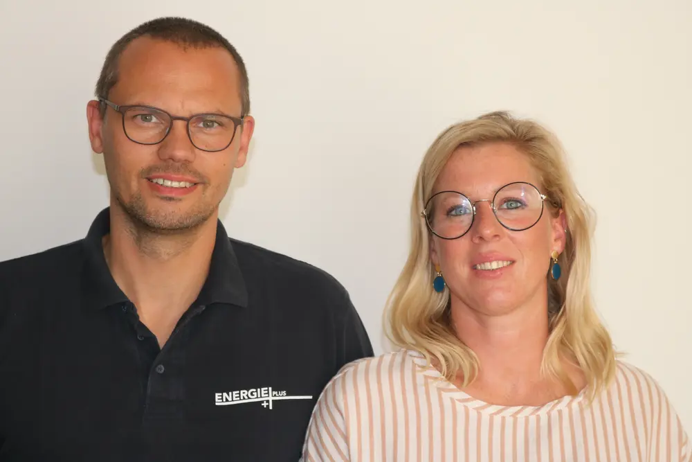 Jimmy Van den Abbeele en Joke Oorts van Energie+