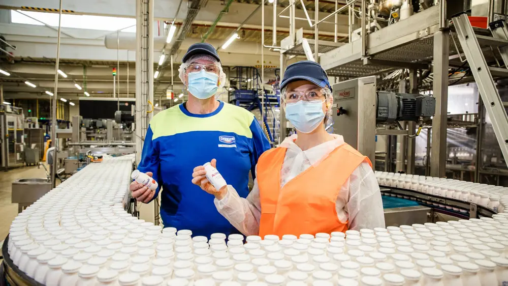 Danone Rotselaar is een van de grootste productiesites in Europa en speelt een voortrekkersrol op het gebied van innovatie