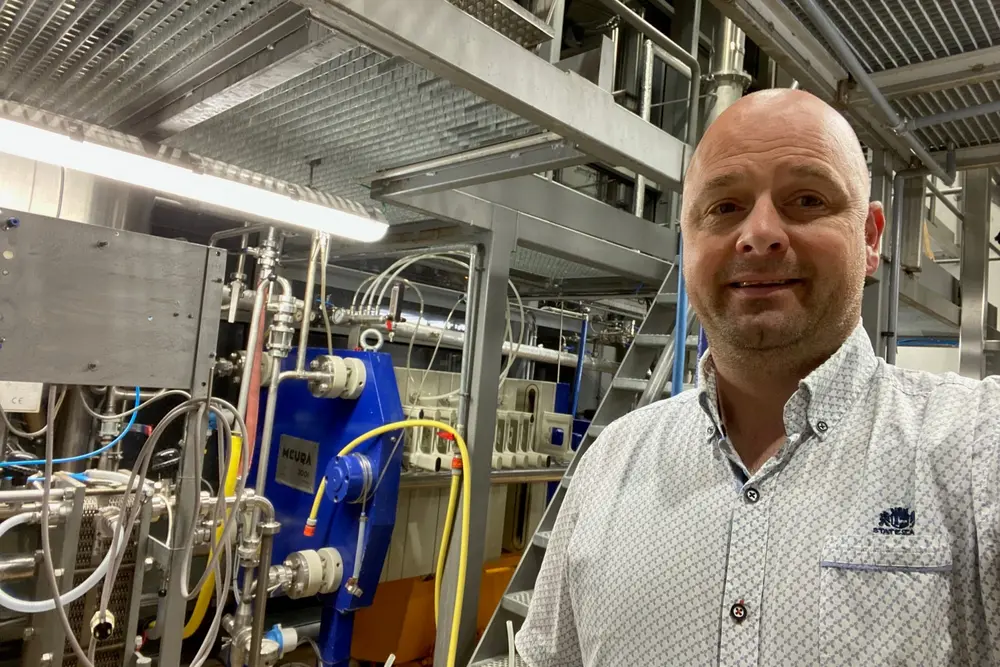 Gert De Rouck, manager pilootmouterij en -brouwerij aan de KU Leuven, technologiecampus Gent