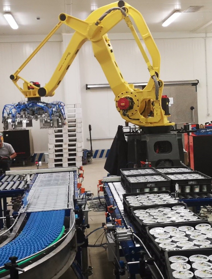 Het robottype, de grijper en de besturing moeten op de specifieke toepassingen zijn afgestemd