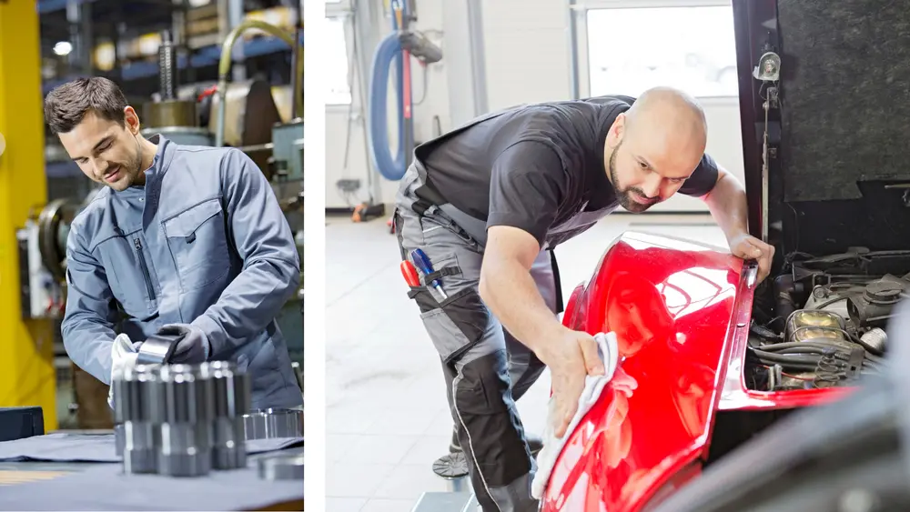 De MEWA-poetsdoeken met handige huurdienst houden industrie- en ambachtsbedrijven schoon en ontzien het milieu