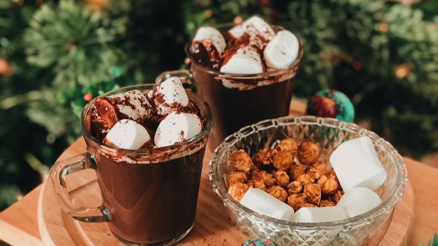 marshmallows chocomelk