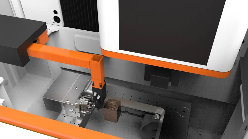 WorkPal B-as belading voor frezen en draadvonken