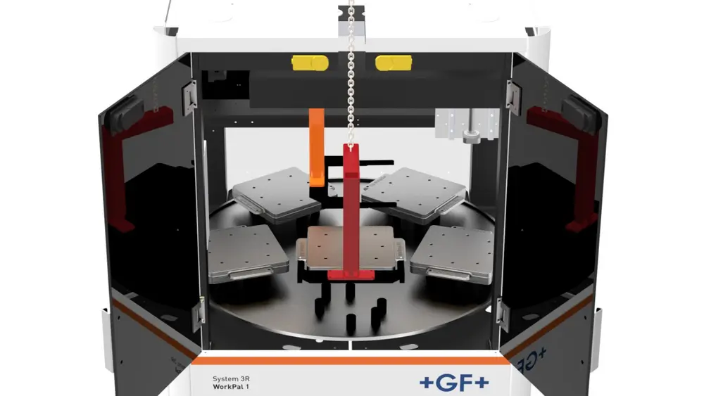 WorkPal belading door middel van kraan