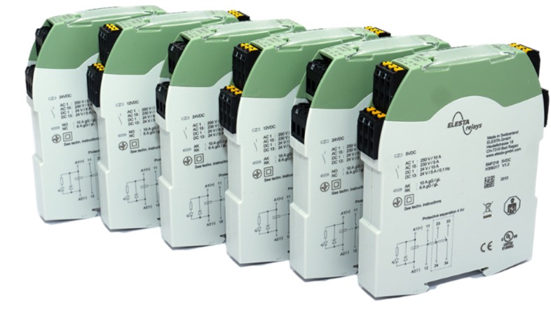 RELAIS VOOR DIN-RAIL MONTAGE