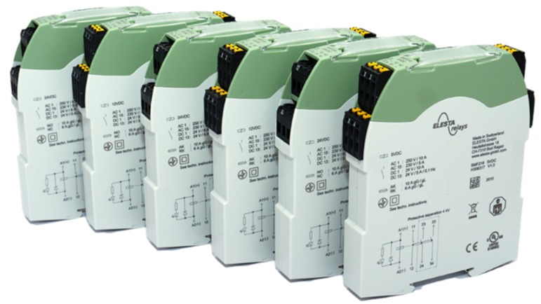 RELAIS VOOR DIN-RAIL MONTAGE