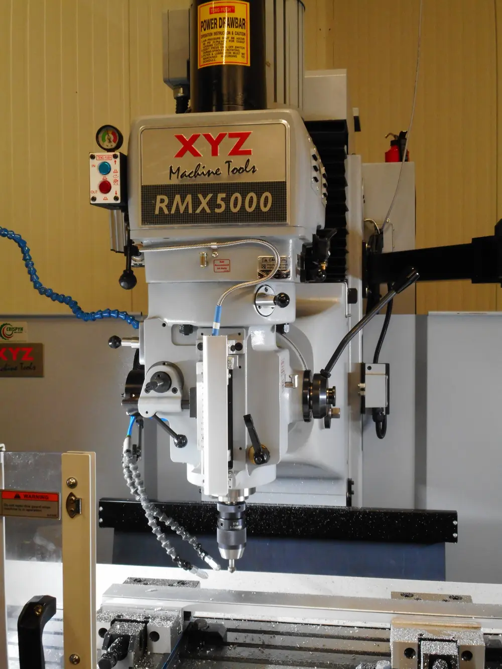 De RMX 5000 is een 3-assige bedfreesmachine