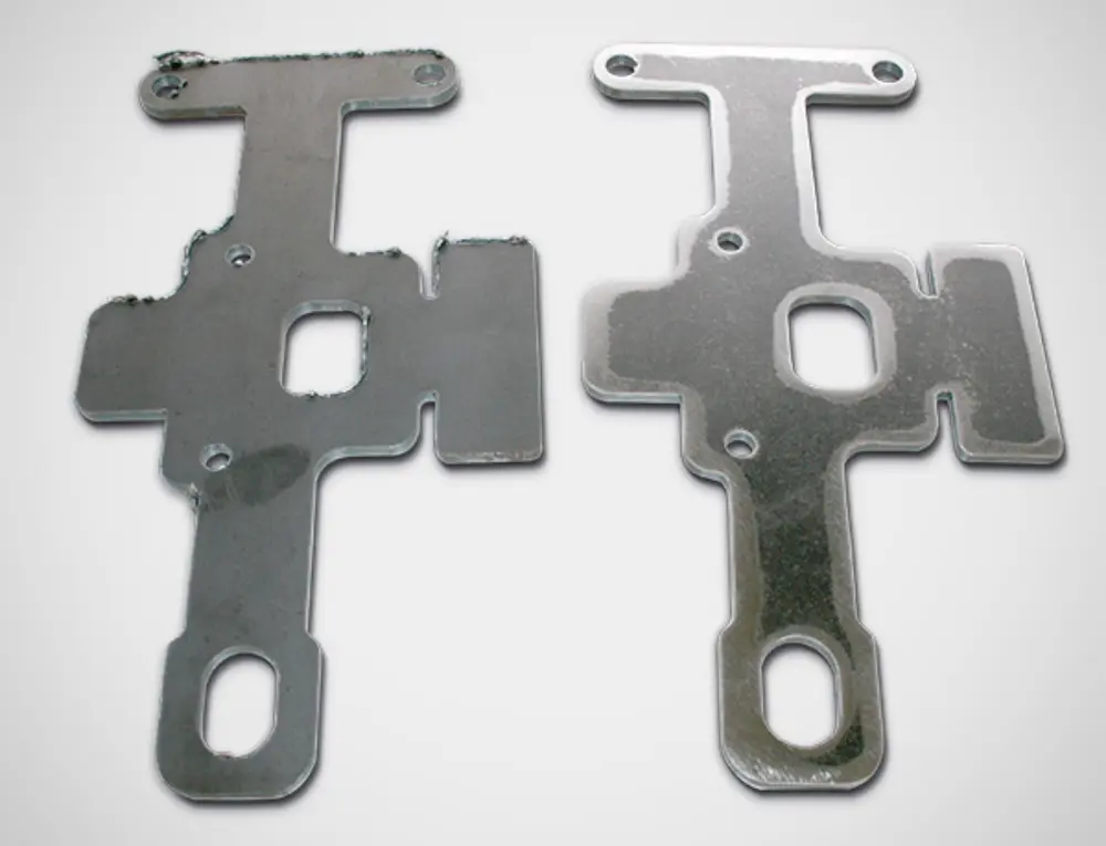 Ébavurage de pièces découpe laser & plasma