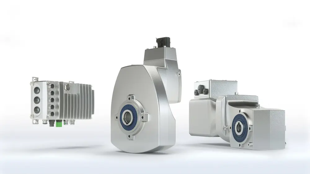 Het nieuwe hoogrendementsprogramma van NORD: de NORDAC ON frequentieomvormer, de geïntegreerde reductor/motorcombinatie DuoDrive en de synchroonmotor IE5+