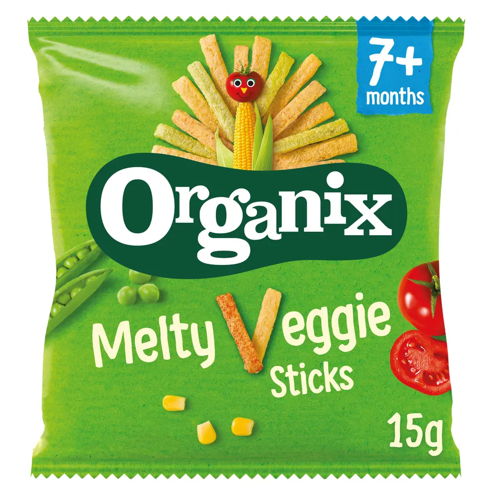 Organix Melty Veggie Sticks