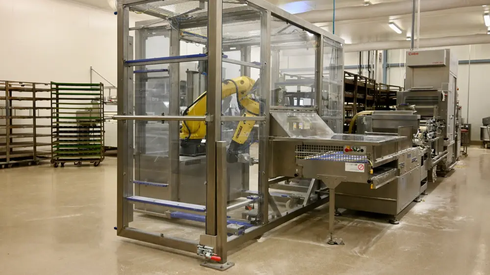 De mobiele robot wordt nu overdag op de deeglijn gebruikt, maar kan 's nachts elders worden ingezet