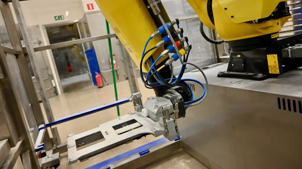 De grijper is op maat van de toepassing ontworpen