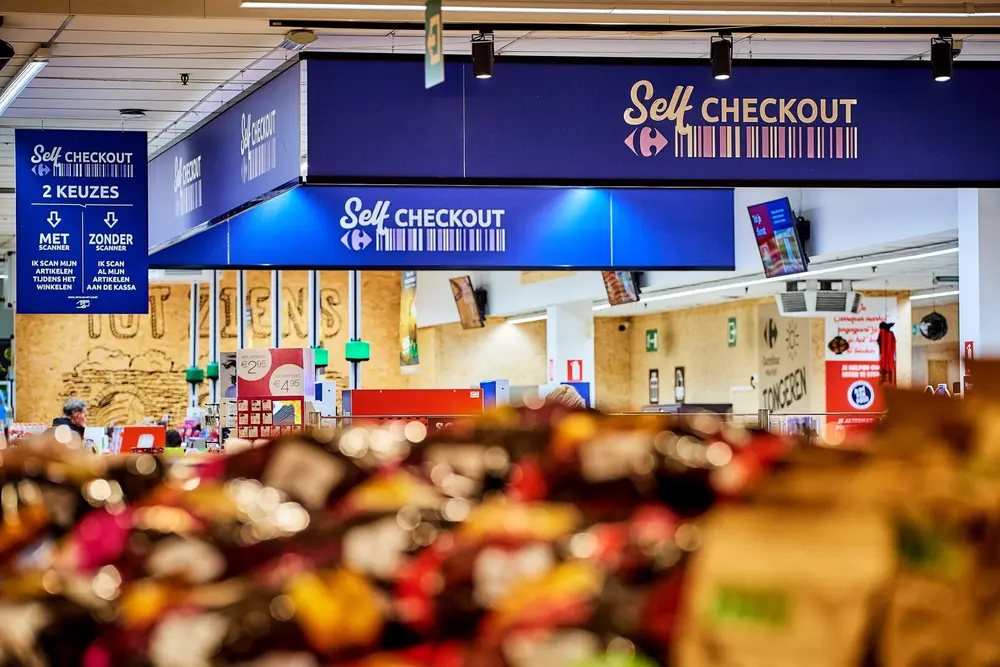 Self Checkout Carrefour