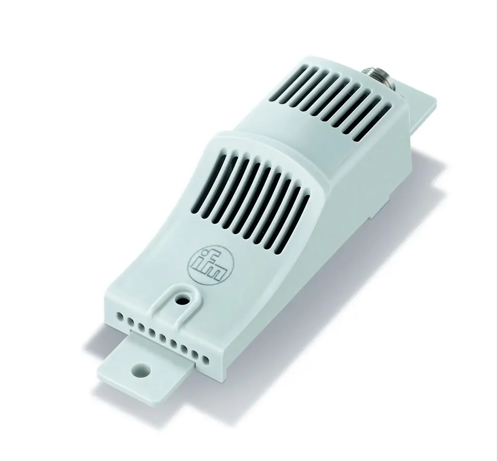Le capteur d'humidité est facile à échanger grâce au paramétrage automatique lorsqu'il est connecté au maître IO-Link. Le capteur est plug & play grâce à un montage sur vis ou sur rail et une connexion M12