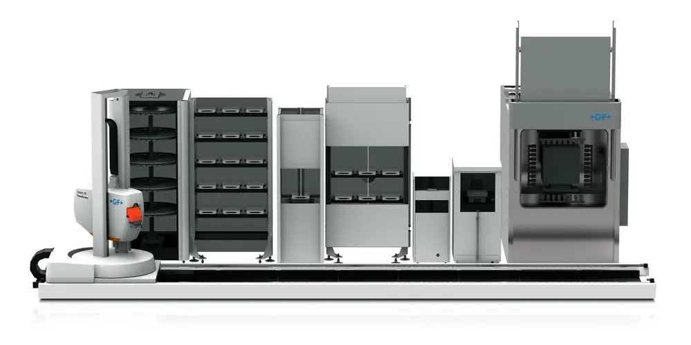 De veelzijdige transformer laat zich ook monteren op rail