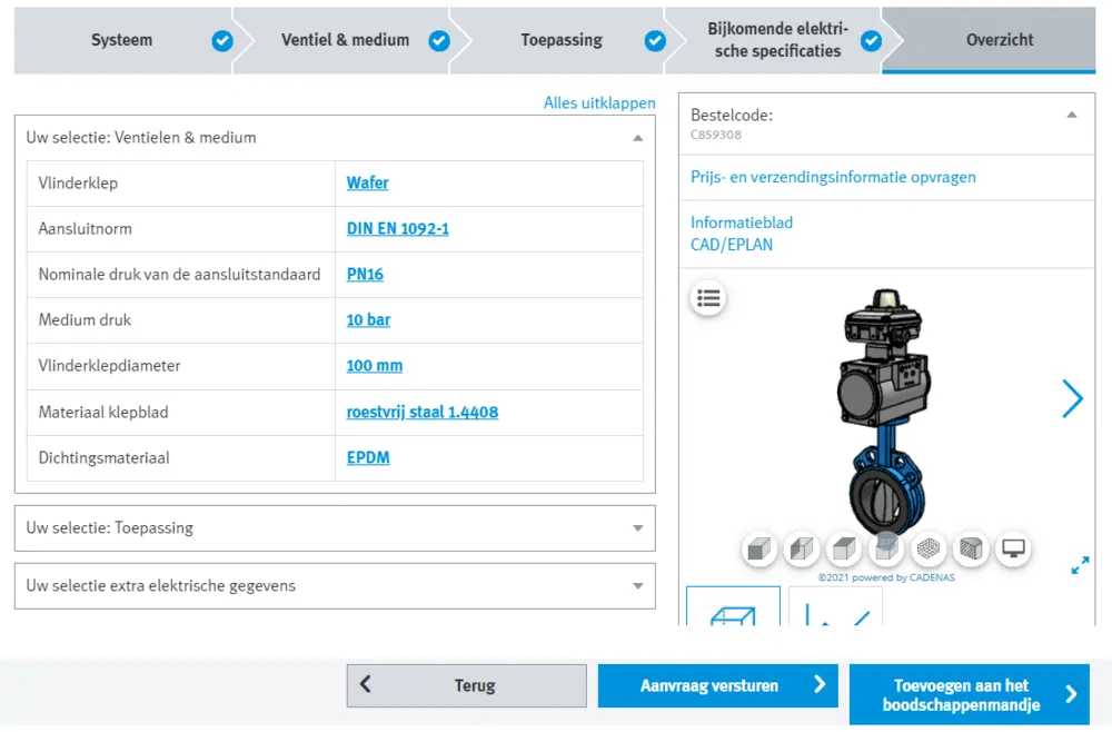 Festo 3D online configurator