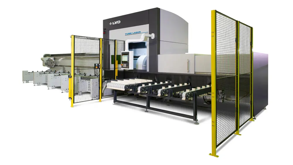 De nieuwe TL 8525 buislaser bewerkt perfect ronde, vierkante, rechthoekige en onregelmatig gevormde buizen