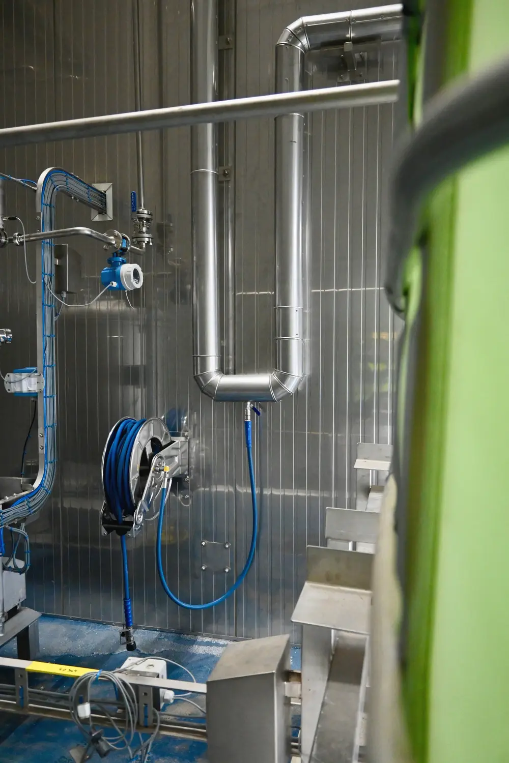 Er zijn ook buisleidingen voor chemicaliën