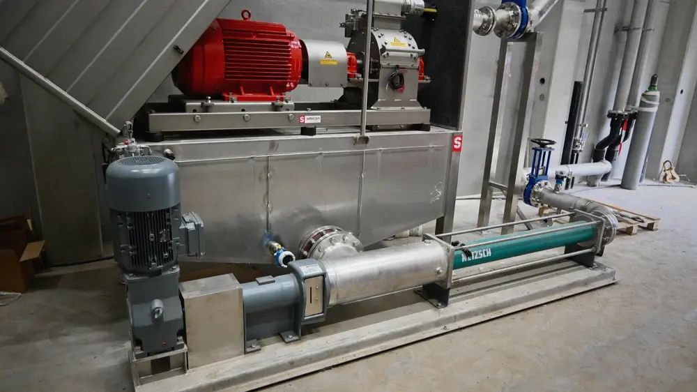 Hyline integreerde ook wat kleine machinerie zoals pompen in het leidingnetwerk