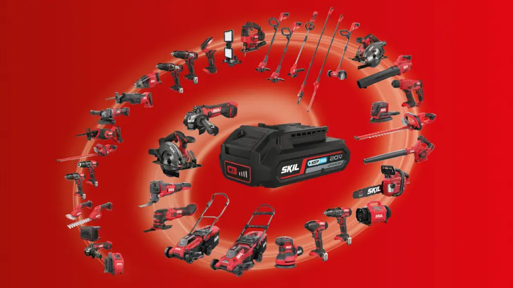 Accu’s van SKIL Red Line: +25% gebruiksduur én 2x levensduur