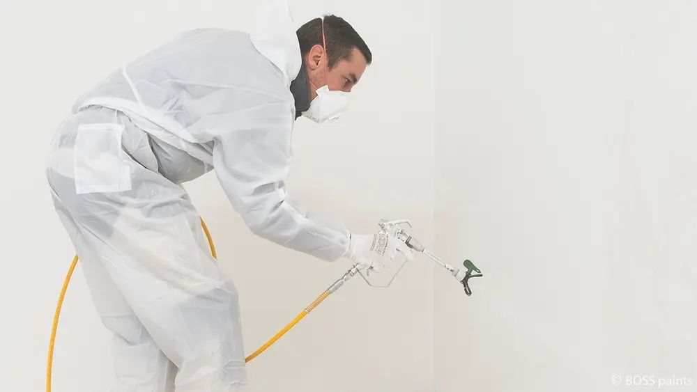 Interior Mat Spray is een 1-potsysteem. Je brengt er de grond- en eindlaag mee aan