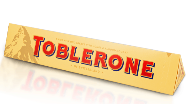 cc toblerone verpakking