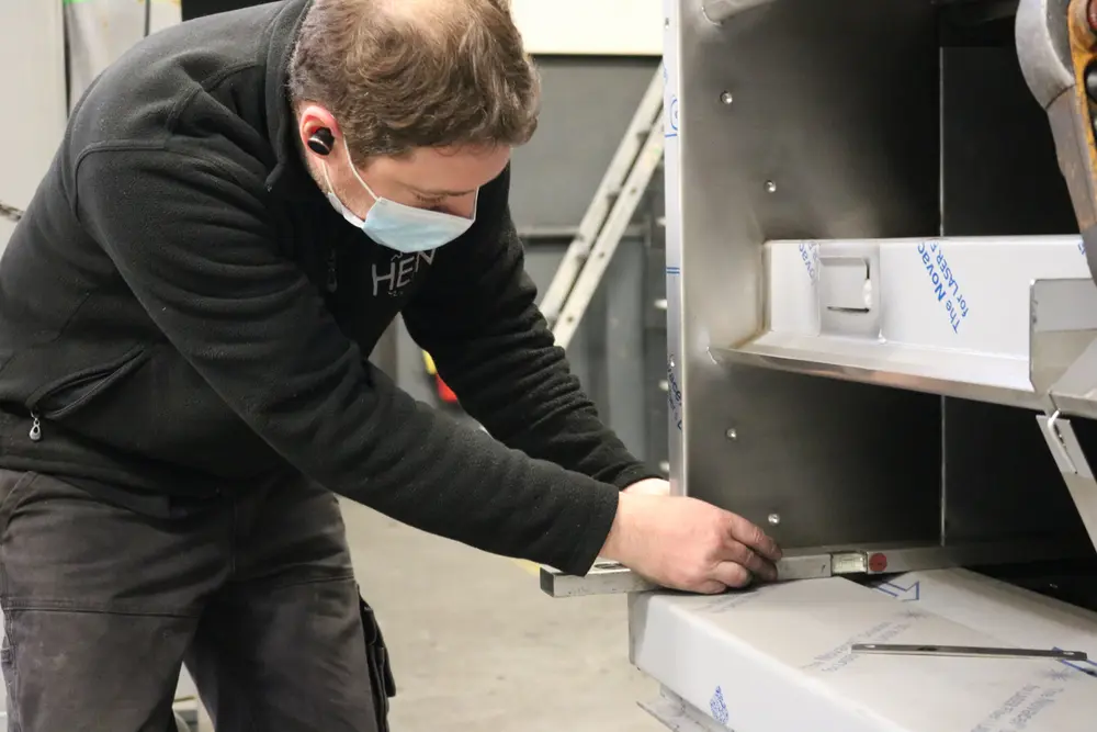 productiefoto oven hein