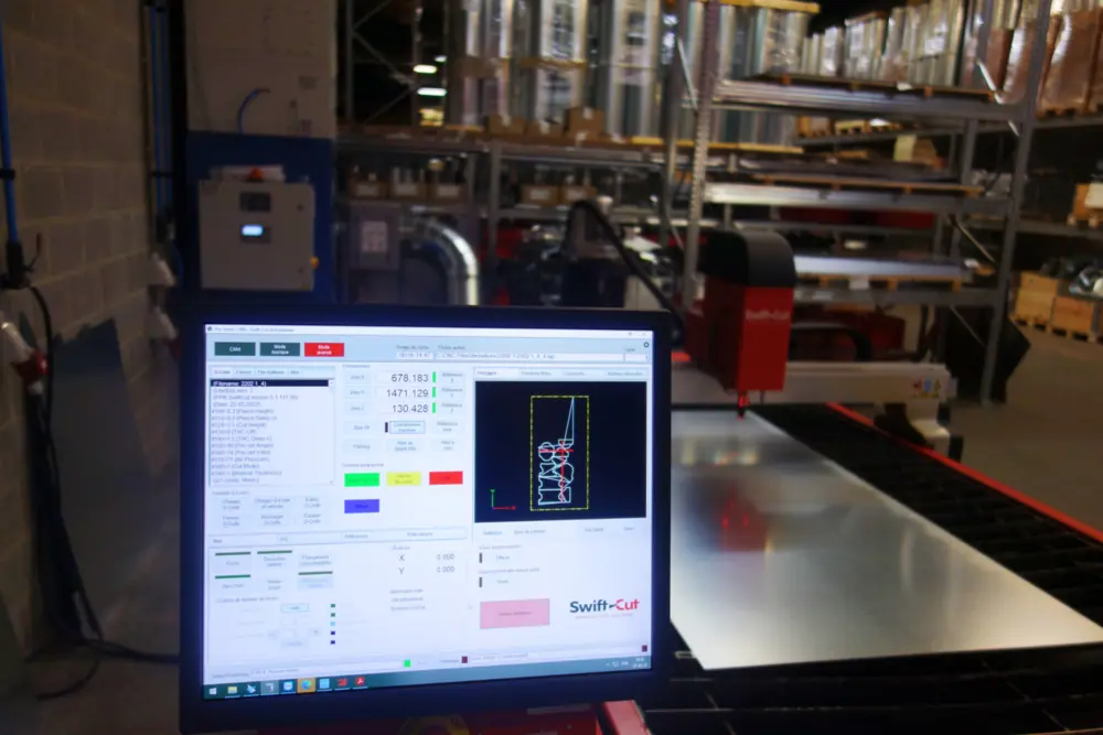 De standaard intuïtieve software van Swift-Cut garandeert dat wie een basiskennis van computers heeft, het CNC plasmasnijsysteem kan bedienen na slechts een korte opleiding