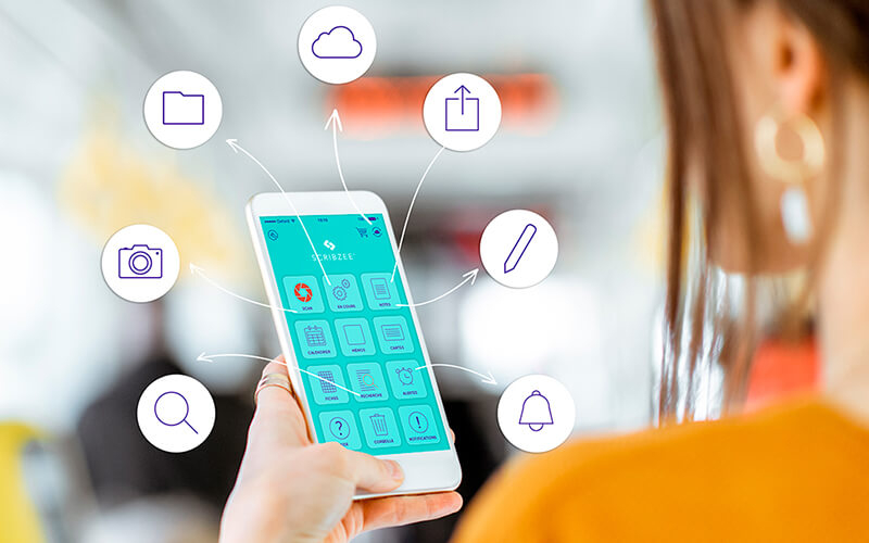  De SCRIBZEE®app om handgeschreven aantekeningen te scannen, archiveren en delen.