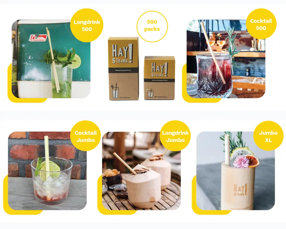 HAY! Straws