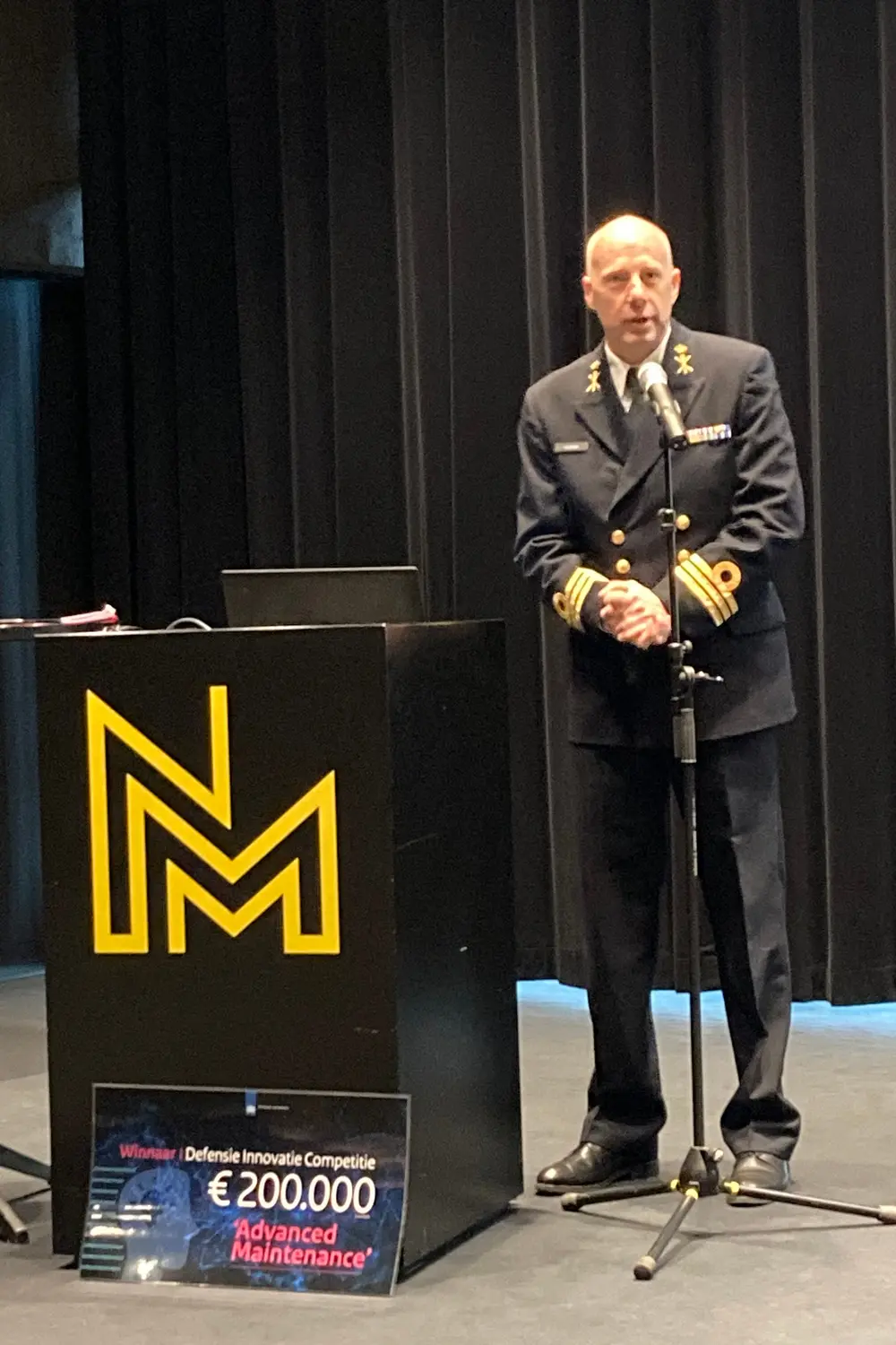 Harry Lijzenga opende de finale