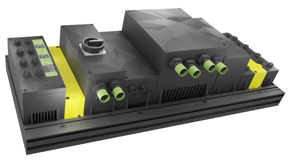 Met Vario-X biedt Murrelektronik een eerste volledig decentrale automatiseringsplatform dat devices in het veld brengt zonder schakelkasten