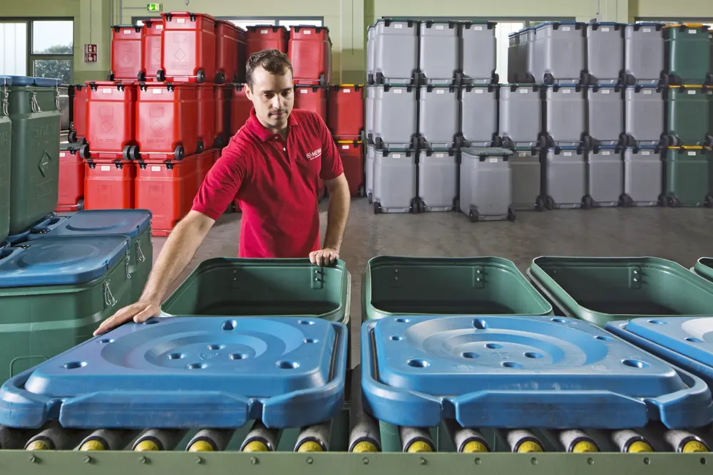 MEWA travaille avev les Safety Container 'SaCon' certifiés