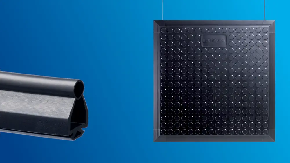 Bords sensibles de sécurité SE-P70 et tapis de sécurité SMS 5