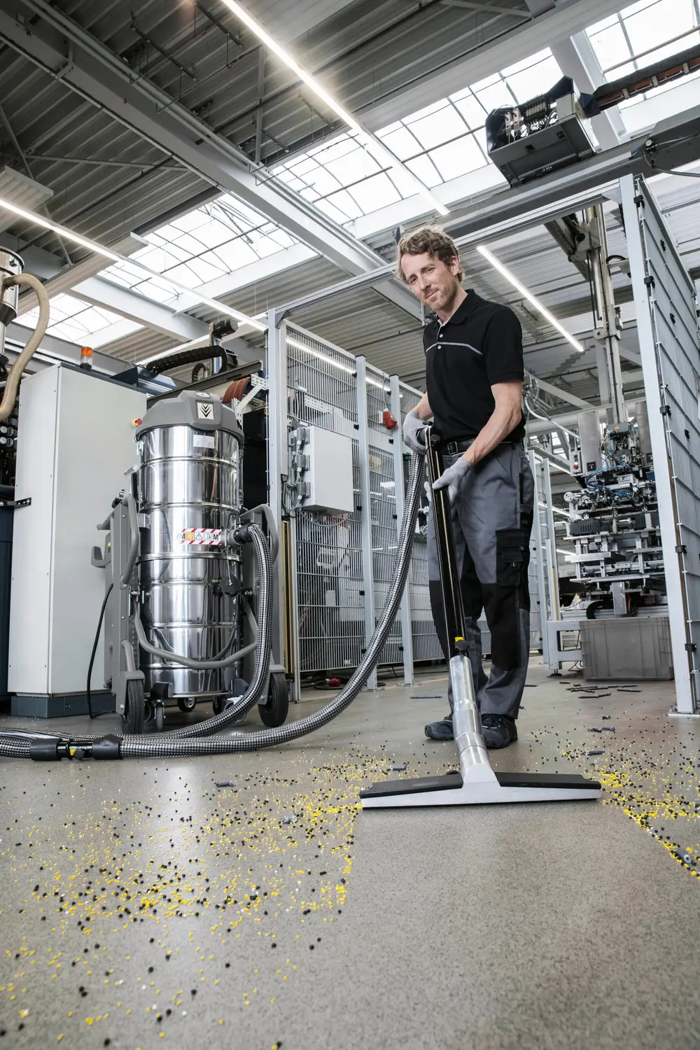 Kärcher industriële stofzuig- en ontstoffingsystemen