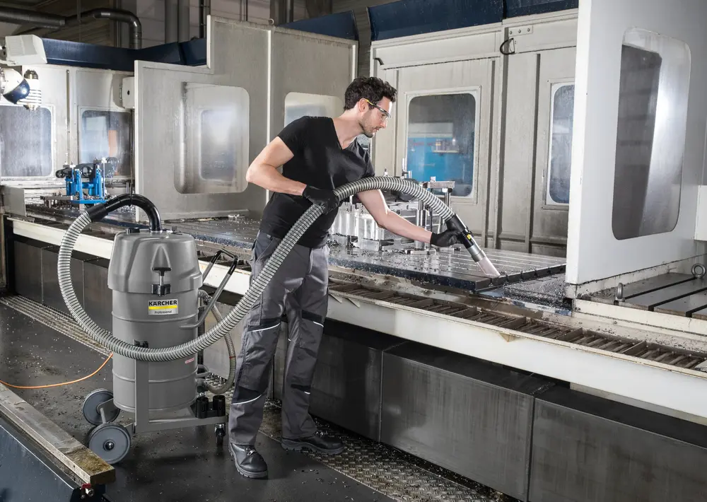 Solutions d'aspiration de Kärcher destinées à l'industrie
