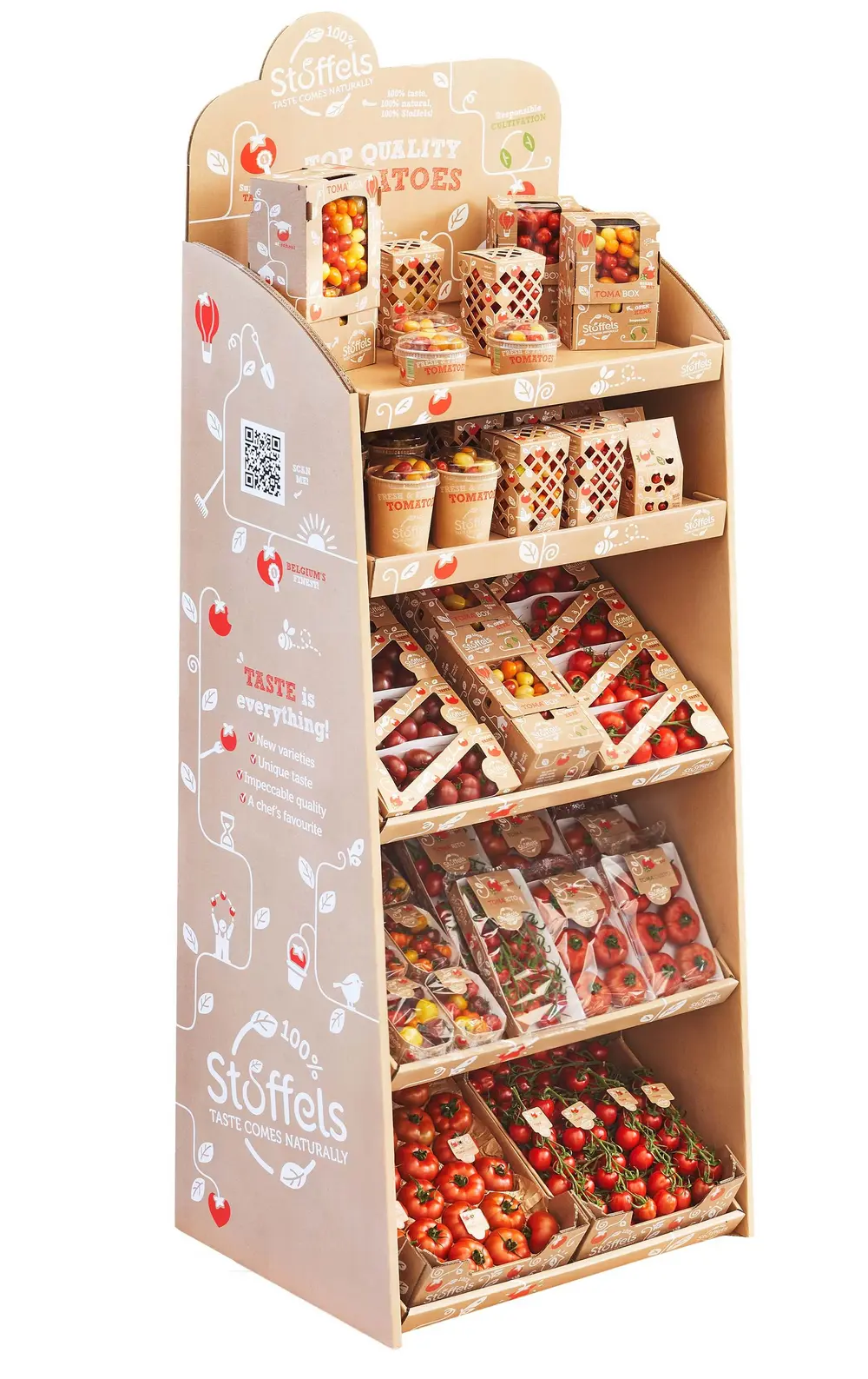 Stoffels Tomaten Display