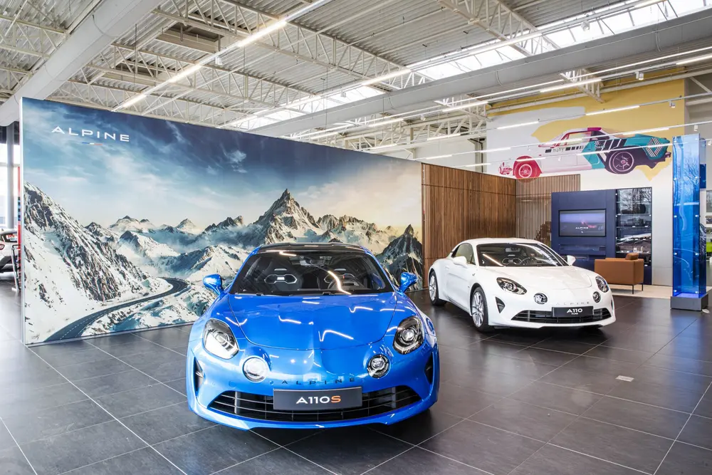 Alpine breidt zijn Belgisch netwerk uit