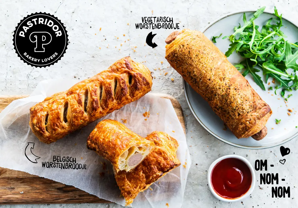 Pastridor worstenbroodje