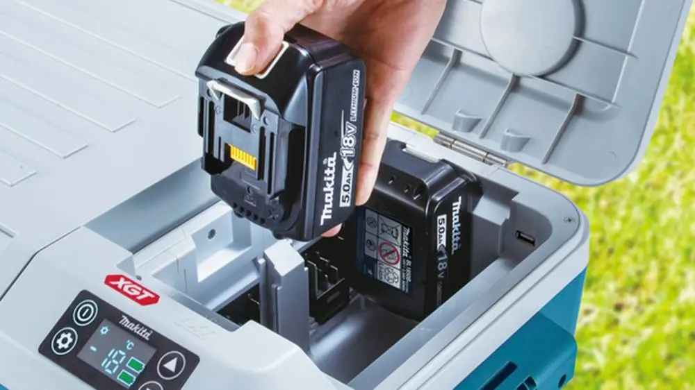 makita li-ion batterij koelbox